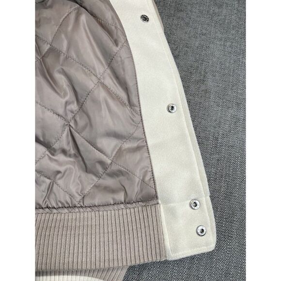 *NWT* Abercrombie & Fitch Echo Park Football Varsity Bomber Letterman Jacket (S) - Picture 11 of 16